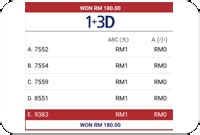 Keputusan 4D Lepas .